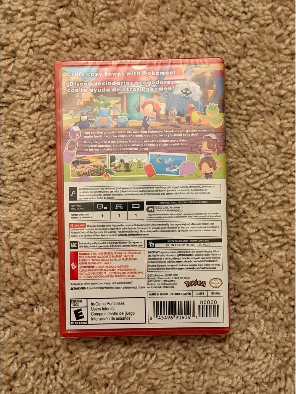 Pokémon Pokopia for Nintendo Switch 2